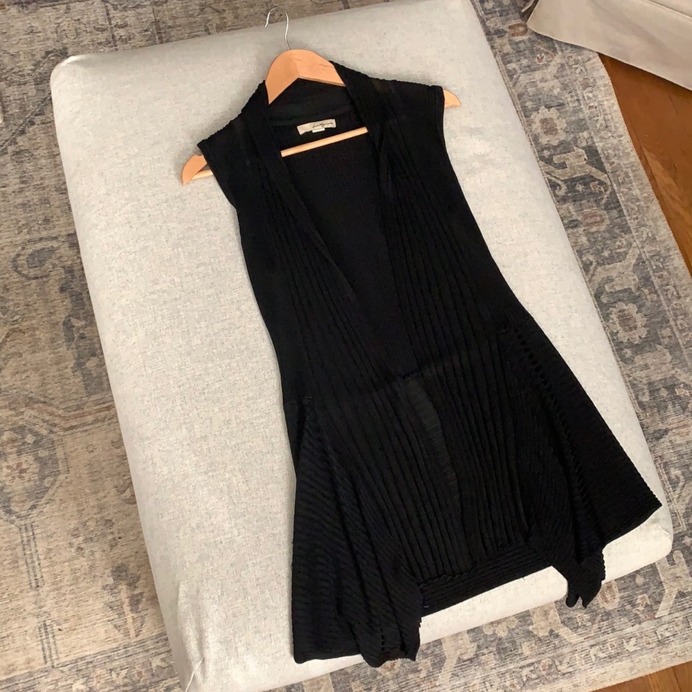 RIBBED SWEATER VEST - Picture 2 of 5